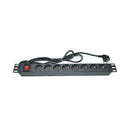 9Port Power Distributor Unit PDU Europe Type, Switch on/off , Fuse 16A (MS-PDU09)