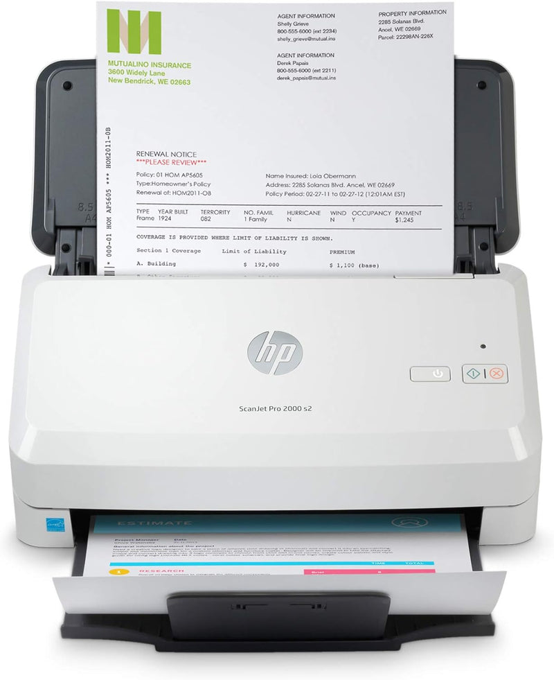 HP Scanjet Pro 2000 s2 Sheet-Feed Scanner (6FW06A)