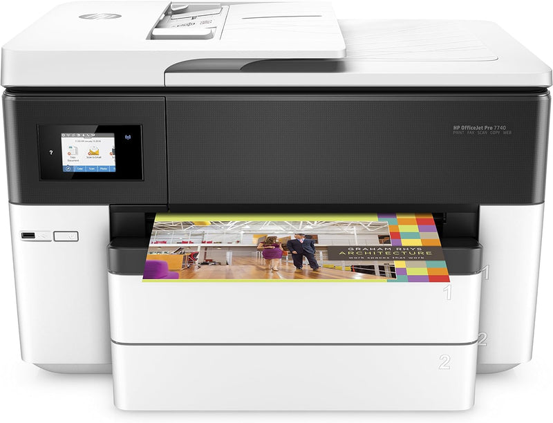 HP 7740 OfficeJet Pro Wide Format All in One Printer - [G5J38A]