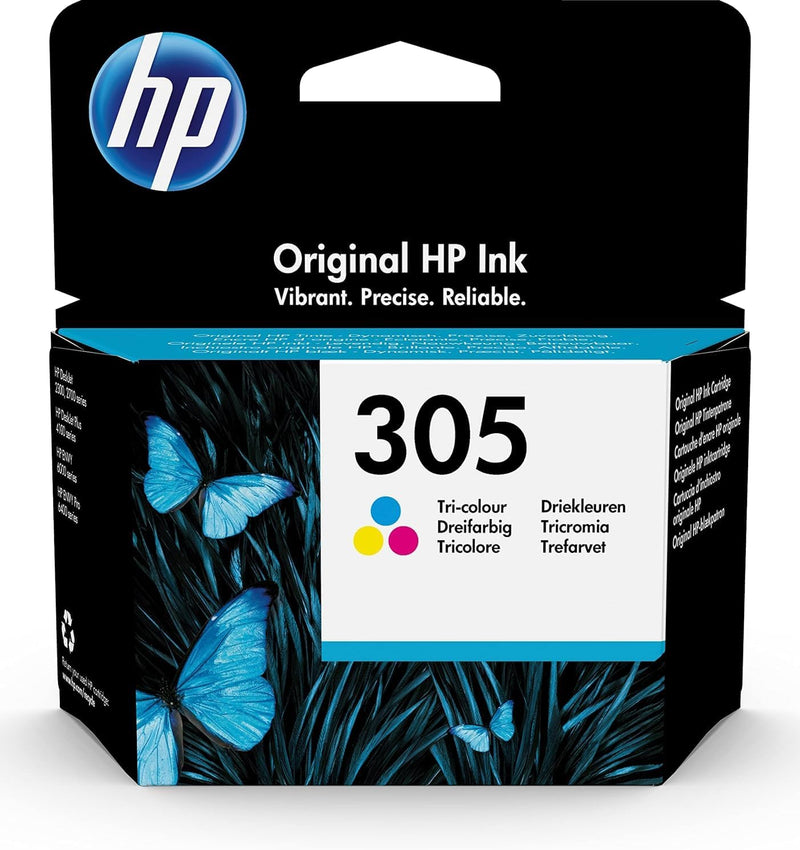 HP 305 Tri-Colour Ink Cartridge (3YM60AE)