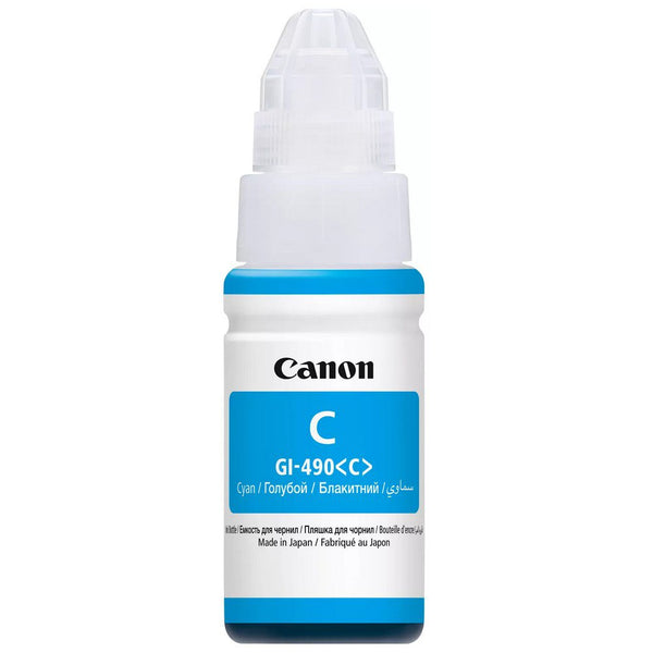 Canon GI-490C Cyan Ink Cartridge - (0664C001)