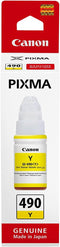 Canon GI-490Y Yellow Ink Cartridge - (0666C001)