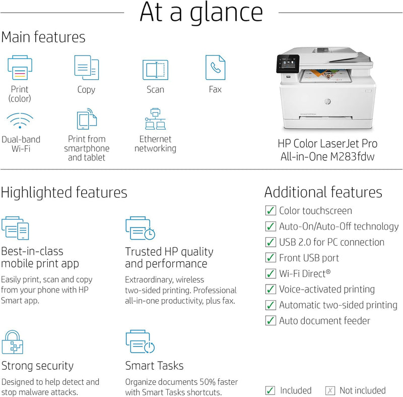 HP 283fdw Printer by IBC INTERNATIONAL - A versatile, high-speed printer for your office's demanding needs.