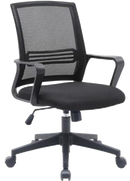 COMING SOON - Office Chair - VL 8301M-BK - Mid-Back Chair