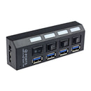 USB3 HUB - 4 Port With Power Adapter -- IW-3HB4
