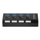 USB3 HUB - 4 Port With Power Adapter -- IW-3HB4