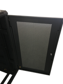 EussoNet 18U Server Cabinet Front Glass - Rear Perforated MS-EJS6818-GP